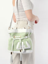 Handtas Premier Flirt Palm Springs Lancel Groen premier flirt A12380-vue-porte
