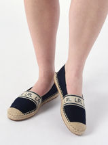 Espadrilles Caylee Ii Lauren ralph lauren Bleu women 89144801-vue-porte