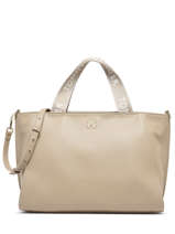 Sac Port Main Tommy Life Polyester Recycl Tommy hilfiger Beige tommy life AW14469