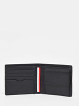 Portefeuille Leder Tommy hilfiger Zwart corporate AM10969-vue-porte