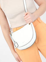 Cross Body Tas M Tradition Leder Etrier Wit tradition EHER024M-vue-porte