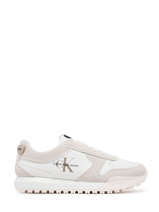 Sneakers En Cuir Calvin klein jeans Blanc men 6240LA