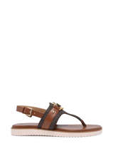 Sandales Rory En Cuir Michael kors Marron women S3ROFS1B