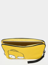 Housse Ordinateur Eastpak Jaune simpsons K424SIM-vue-porte