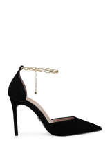 Sandales Talon Aiguille En Cuir Tamaris Noir women 20