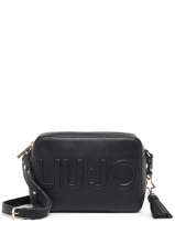 Cross Body Tas Liu Jo Logo Liu jo Zwart liu jo logo AXX026