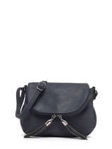 Sac Bandoulire Pompon Miniprix Bleu pompon HJ7058A