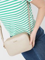 Sac Bandoulire Manhattan Liu jo Beige man AXX012-vue-porte