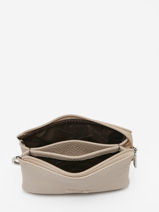 Porte-monnaie 2 Compartiments Cuir Nathan baume Beige original n 302N-vue-porte