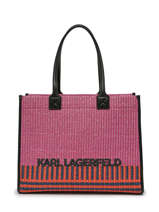 Sac Port paule K Skuare Karl lagerfeld Rose k skuare 231W3022