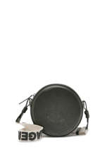 Sac Bandoulire K Circle Cuir Karl lagerfeld Noir k circle 231W3054