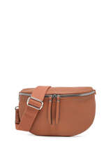 Sac Banane Miniprix Marron grained F3645