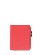Portefeuille Caviar Cuir Crinkles Rouge caviar 14269