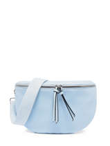 Sac Banane Miniprix Bleu grained F3646