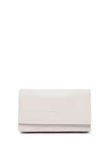 Portefeuille Caviar Cuir Crinkles Beige caviar 14001