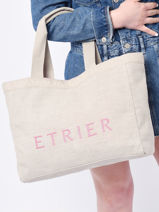 Sac Porte paule Miami Etrier Rose miami EMIA039M-vue-porte