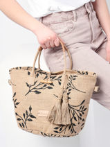 Handtas Oeillet Woomen Bruin oeillet WOEI11-vue-porte