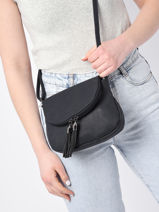 Sac Bandoulire Pompon Miniprix Bleu pompon HJ7058A-vue-porte