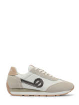 Sneakers City Run Jogger Uit Leder No name Wit accessoires HRME04FY