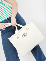 Sac Port paule Thilini Liu jo Blanc thilini AA3250-vue-porte