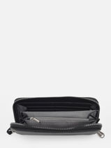Portefeuille Grained Miniprix Zwart grained H1689-vue-porte
