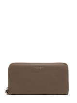 Portefeuille Classic Miniprix Marron grained H1689