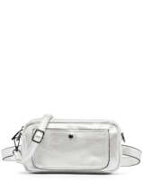 Heuptasje /cross Body Miniprix Zilver scintillant MD022S