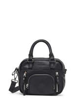 Sac Bandoulire Micro Macy Cuir Nat et nin Noir vintage MICRMACY