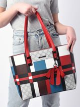 Sac Port paule A4 William Miniprix Multicolore william 39-vue-porte