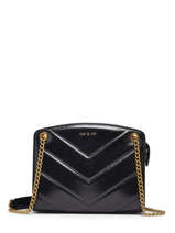 Sac Bandoulire Mini Simone Cuir Nat et nin Noir vintage MINISIMO