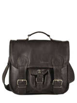Cross Body Tas Cartable Leder Paul marius Zwart vintage 74848