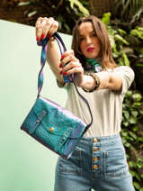 Cross Body Tas Mini Indispensable Scarabee Leder Paul marius Veelkleurig scarabee MINISCA