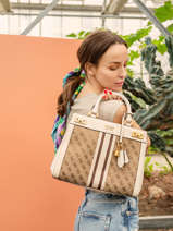 Sac Port Main Katey Luxury Guess Blanc katey luxury JB787026