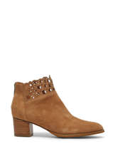 Bottines  Talon Tami En Cuir Mam'zelle Marron women CS59M53