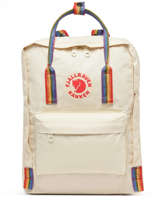 Sac  Dos 1 Compartiment Fjallraven Beige kanken 23620