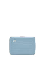 Porte-cartes Cuir Ogon Bleu matte MAT