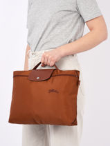 Longchamp Le pliage green Serviette Marron-vue-porte
