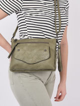 Sac Bandoulire Gun Miniprix Vert gun MD1886-vue-porte