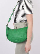 Cross Body Tas Cross Miniprix Groen cross MD041-vue-porte