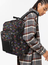 Rugzak Pinnacle Authentic Eastpak Zwart authentic K060-vue-porte