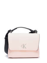 Sac Bandoulire Minimal Mono Calvin klein jeans Rose minimal mono K610684