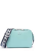 Cross Body Tas Chantaco Seasonal Leder Lacoste Blauw chantaco seasonal NU4213AP