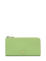 Portefeuille Ninon Cuir Lancel Vert ninon A09974