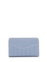 Portefeuille Zipp Rodo Cuir Lancel Bleu rodeo A12342