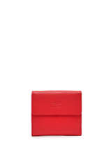 Portemonnee Caviar Leder Crinkles Rood caviar 14068