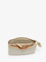 Porte-monnaie Caviar Cuir Crinkles Beige caviar 14538-vue-porte