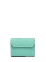 Portefeuille Cuir Nathan baume Bleu original n 413N
