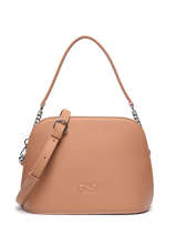 Sac Port paule Lila Cuir Nathan baume Marron egee 1