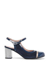 Pumps Met Riempjes Rodin Uit Leder Dorking Blauw women D9093