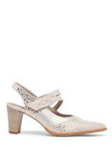 Pumps Dodi Uit Leder Dorking Beige women D9037